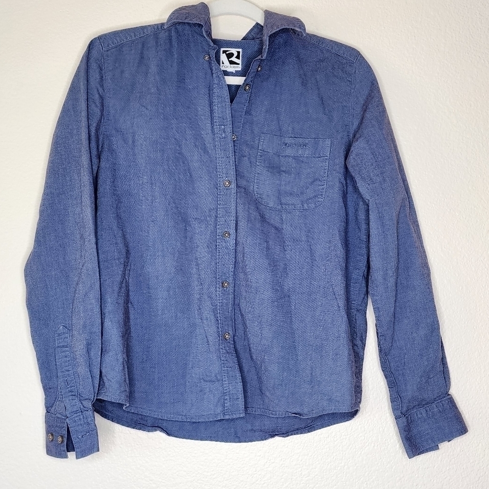 Vintage Rockies Custom Embroidered Celestial Solar System Button Down Top - Picture 3 of 6